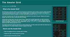 Desktop Screenshot of amslergrid.org