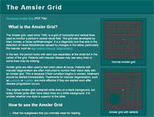 Tablet Screenshot of amslergrid.org